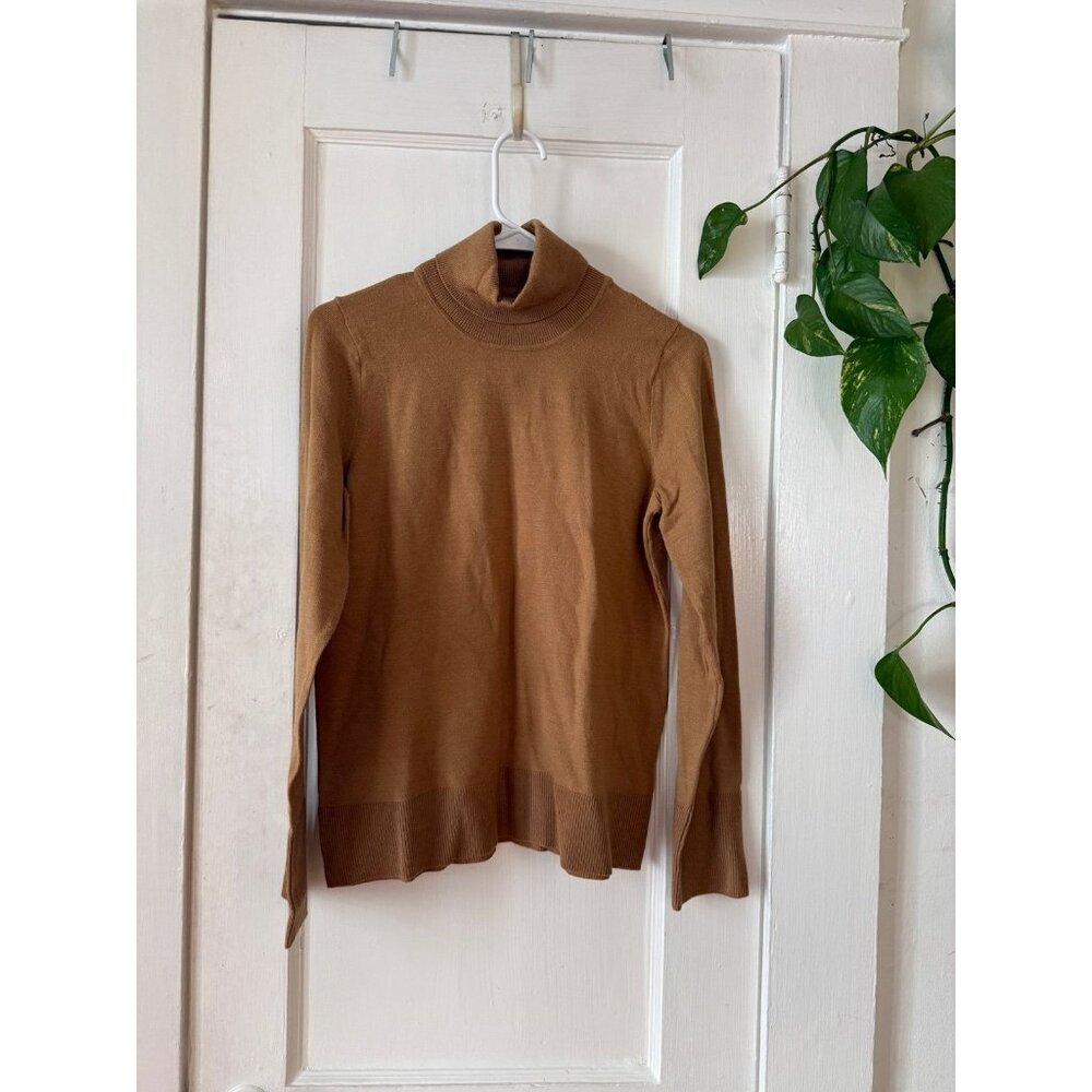 Free assembly women’s size medium brown turtleneck